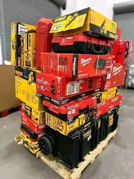 DeWALT and Milwaukee tools pallets